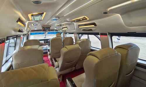 Tempo Traveller 12 Seater Rental Delhi
